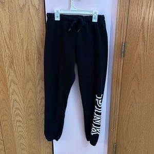 PINK black sweatpants